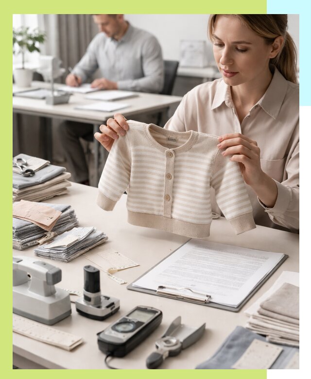 Сертификация детской одежды и текстильных изделий в Добрянке