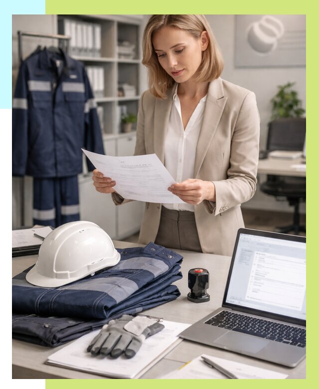 Сертификация спецодежды в Добрянке от 7071 р. | Алешин-Дбр