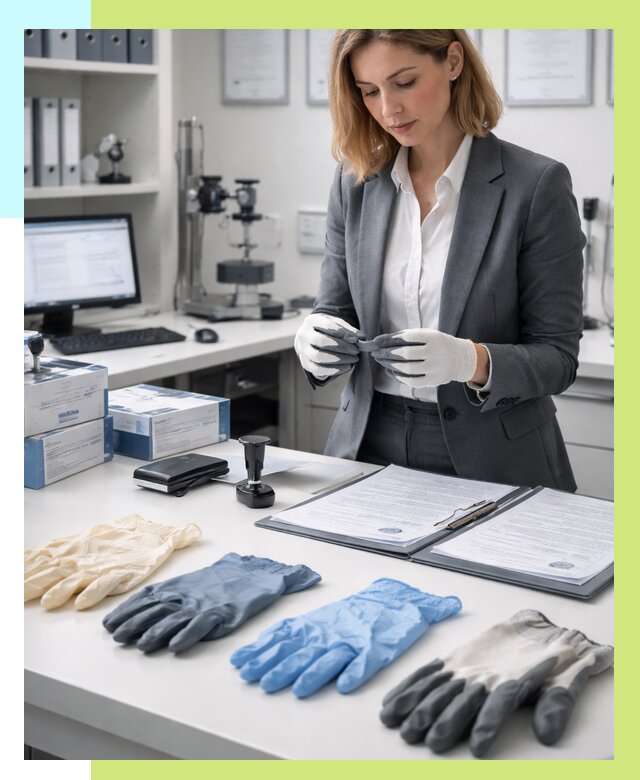 Сертификация перчаток в Добрянке от 8587 р. | Алешин-Дбр