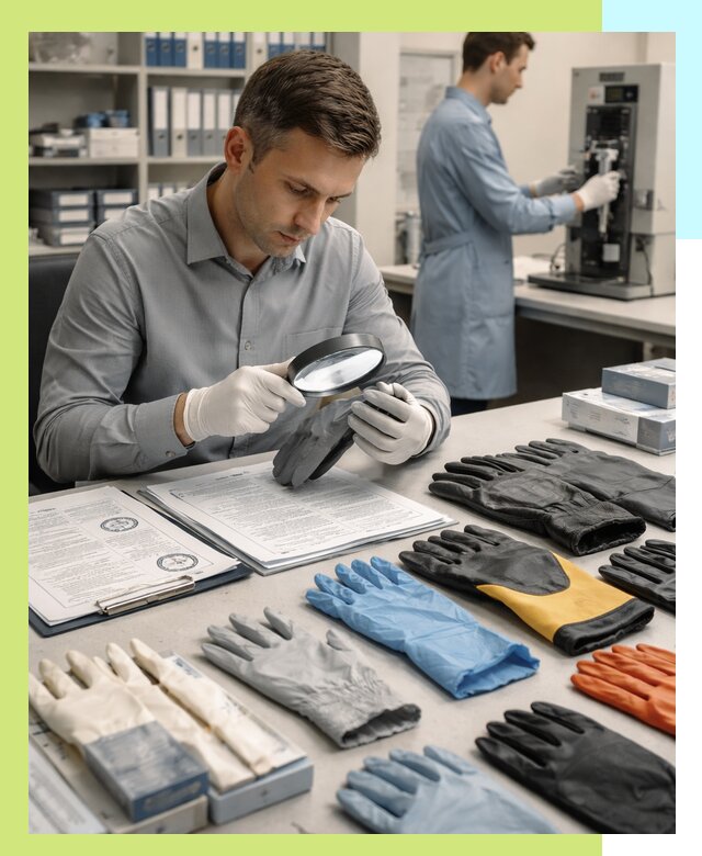 Сертификация перчаток и средств защиты продукции в Добрянке