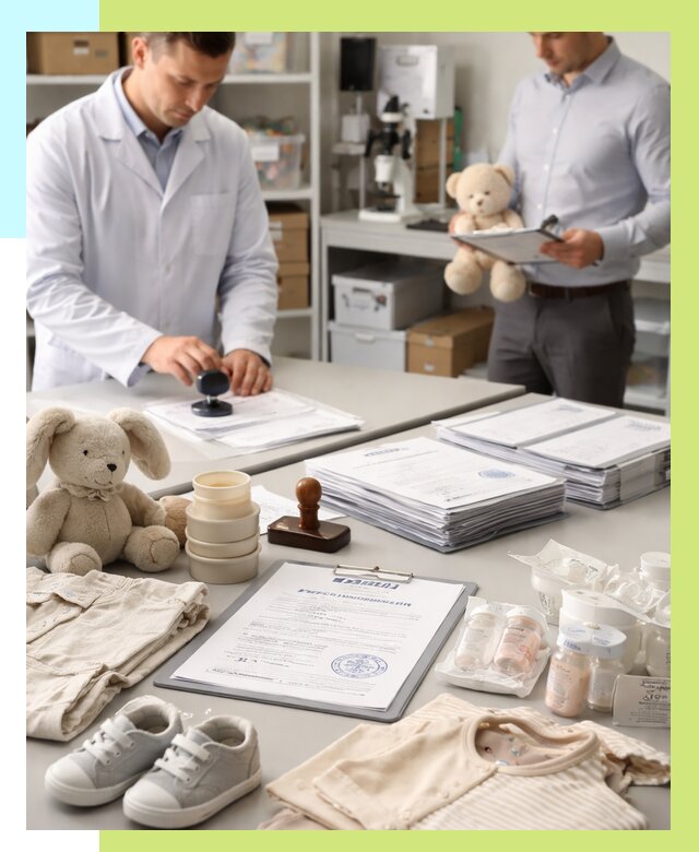 Сертификация детских товаров в Добрянке от 15153 р. | Алешин-Дбр