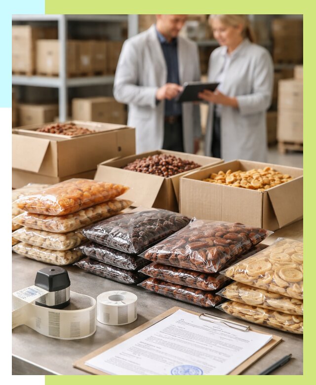 Сертификация сухофруктов в Добрянке от 12122 р. | Алешин-Дбр под ключ