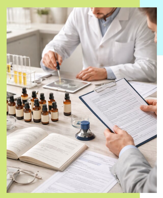 Сертификация эфирных масел и документация качества в Добрянке