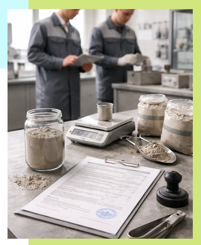 Сертификация цемента в Добрянке от 20204 р. | Алешин-Дбр