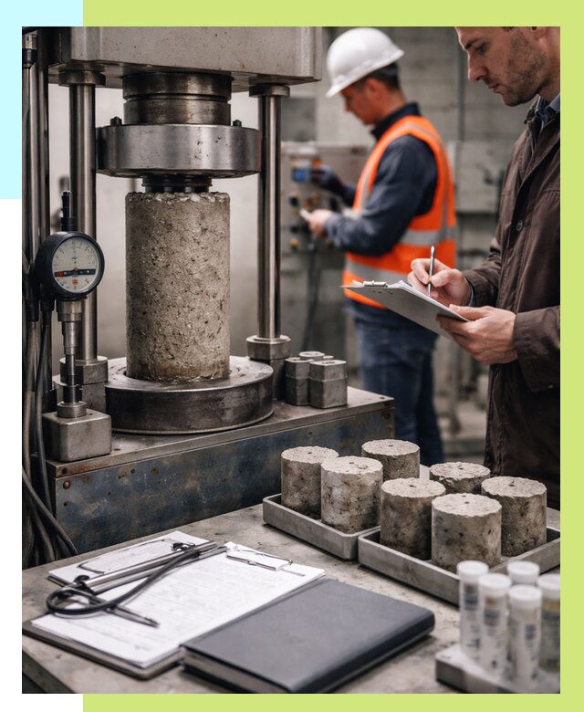 Сертификация бетона в Добрянке от 30306 р. сертификат | Алешин-Дбр