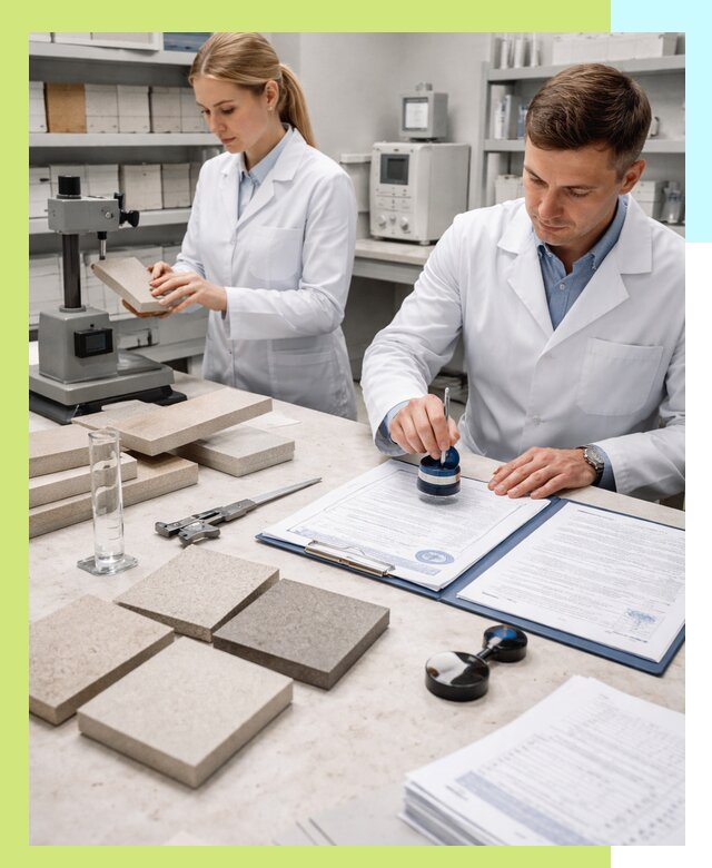Сертификация плитки и керамики в Добрянке с документами