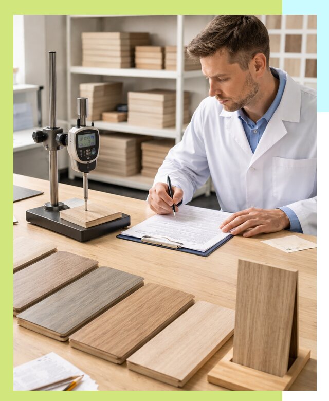 Сертификация ламината с испытаниями и оформлением документов в Добрянке