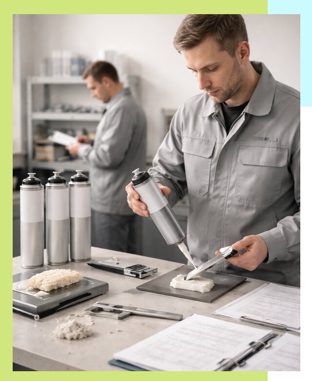 Сертификация монтажной пены и соответствие стандартам в Добрянке