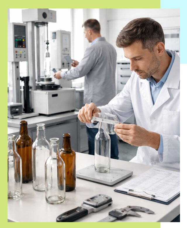 Сертификация стеклянных бутылок и сопутствующей упаковки в Добрянке