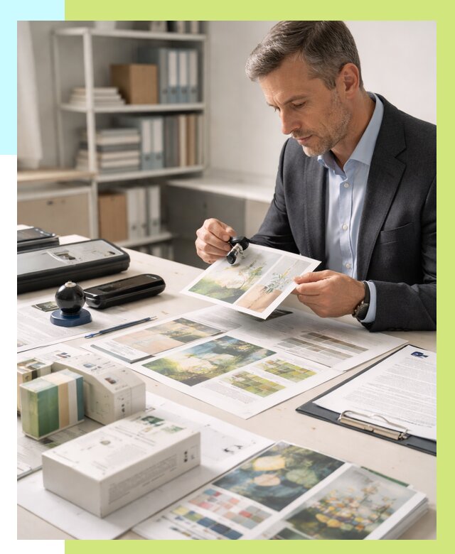 Сертификация полиграфической продукции в Добрянке от 12122р.|Алешин-Дбр