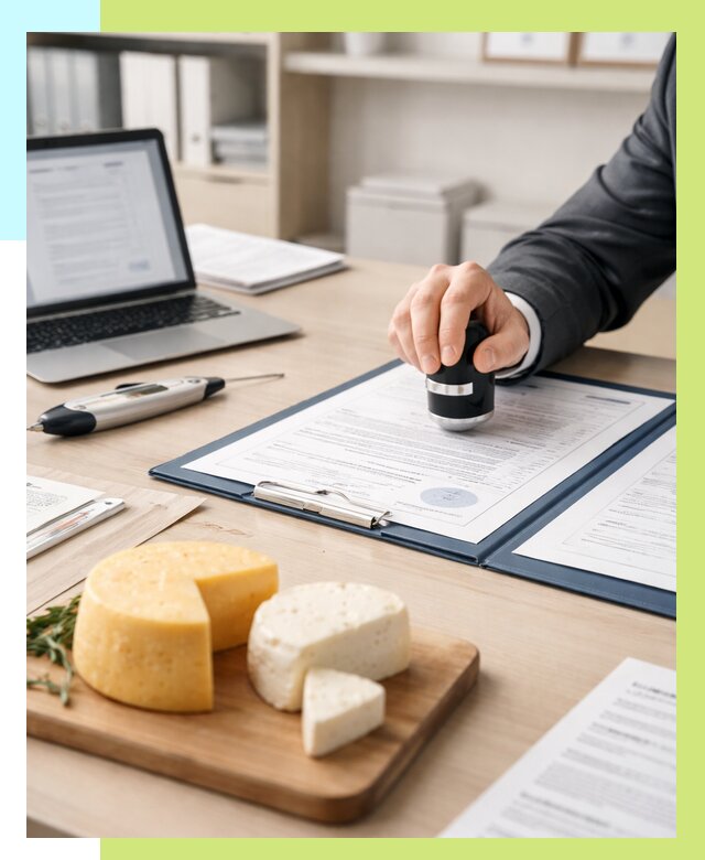 Сертификация сыров в Добрянке от 15153 р | Сертификат на сыр Алешин-Дбр