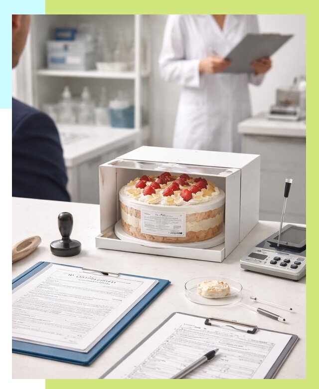 Сертификация тортов в Добрянке от 9092 р. заказать | Алешин-Дбр