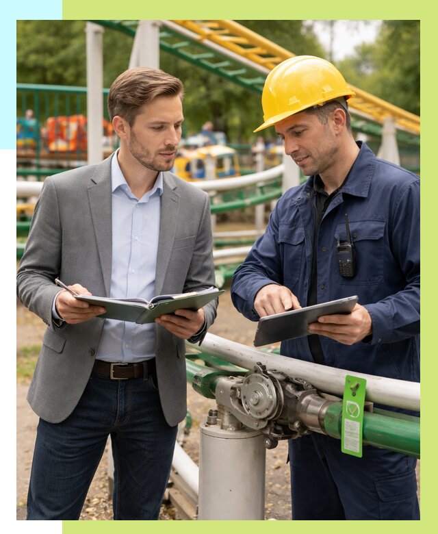 Сертификация аттракционов в Добрянке от 45459 р. | Алешин-Дбр