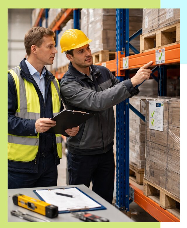 Сертификация стеллажей и складского оборудования в Добрянке