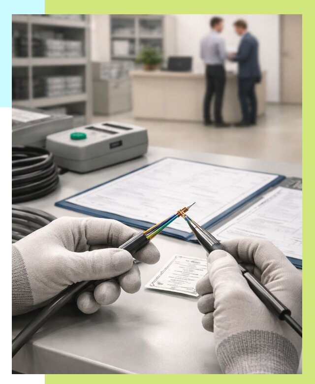 Сертификация провода в Добрянке от 18184 р. в Алешин-Дбр