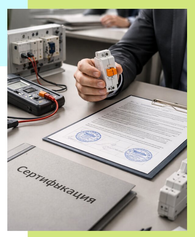 Сертификация выключателей под ключ в Добрянке от 15153 р. | Алешин-Дбр