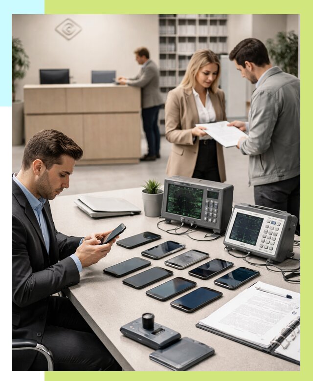 Сертификация телефонов в Добрянке от 25255 р. под ключ | Алешин-Дбр