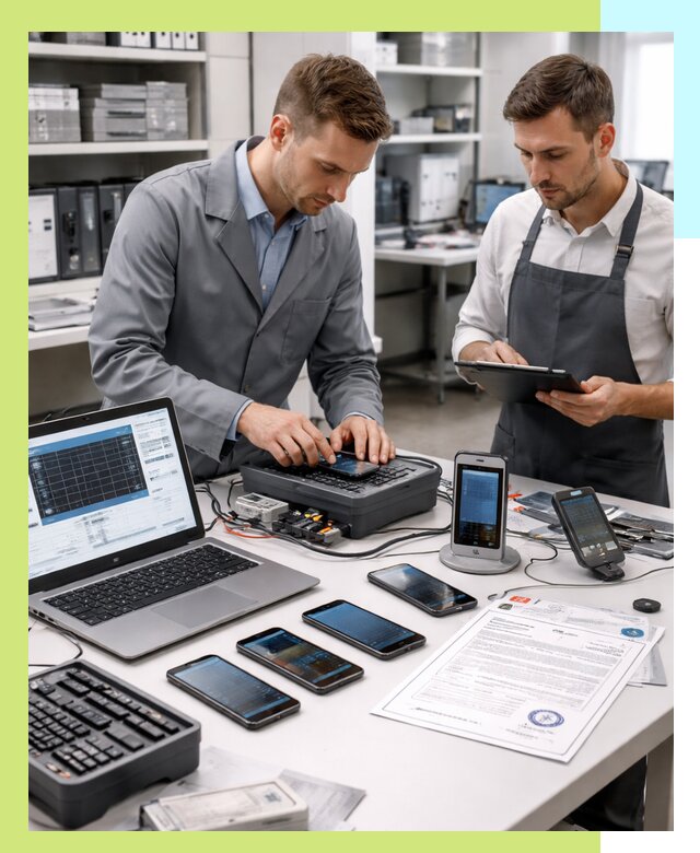 Сертификация мобильных телефонов и смартфонов в Добрянке под ключ