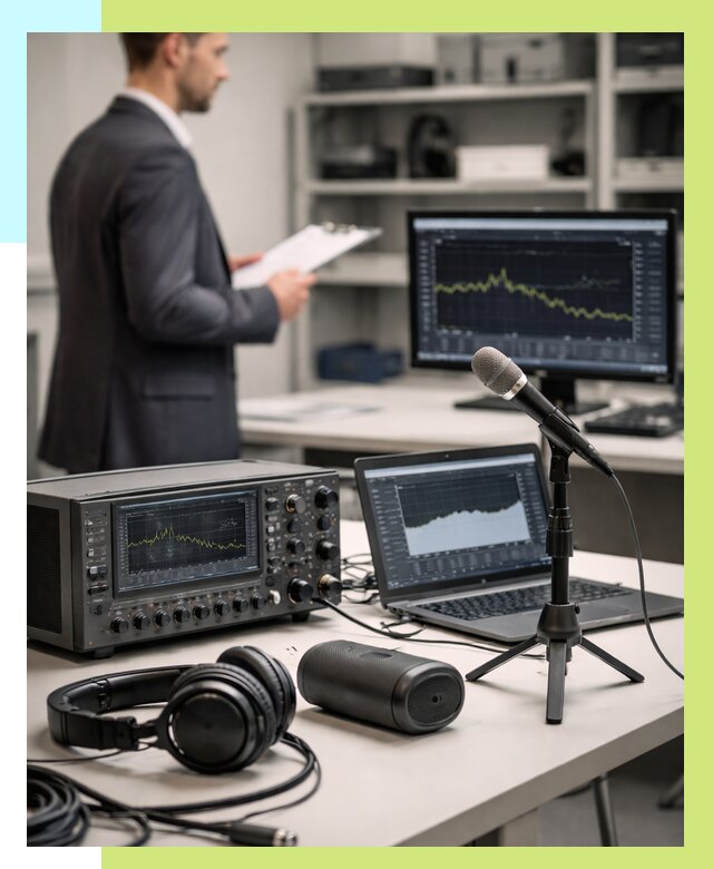 Сертификация аудиотехники в Добрянке от 15153 р., Алешин-Дбр