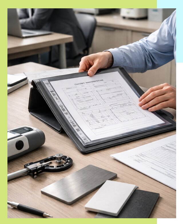 Оформление паспорта материала для продукции в Добрянке