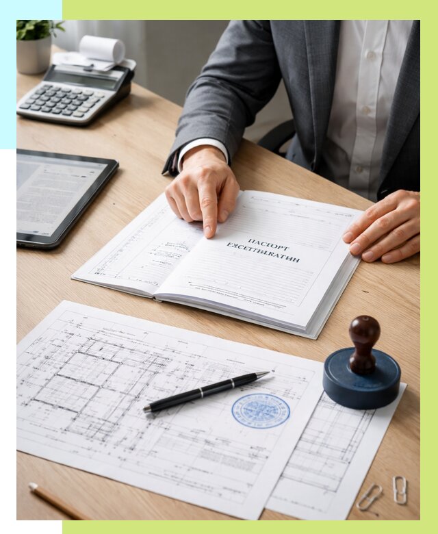 Паспорт эксплуатации в Добрянке под ключ от 4546 р. Алешин-Дбр