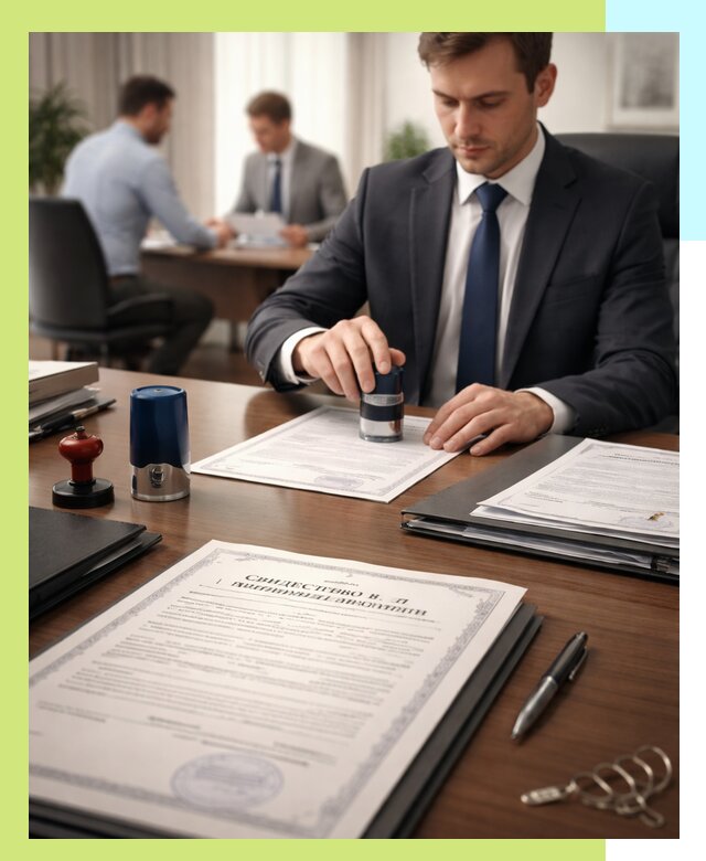 Оформление свидетельства о государственной регистрации в Добрянке