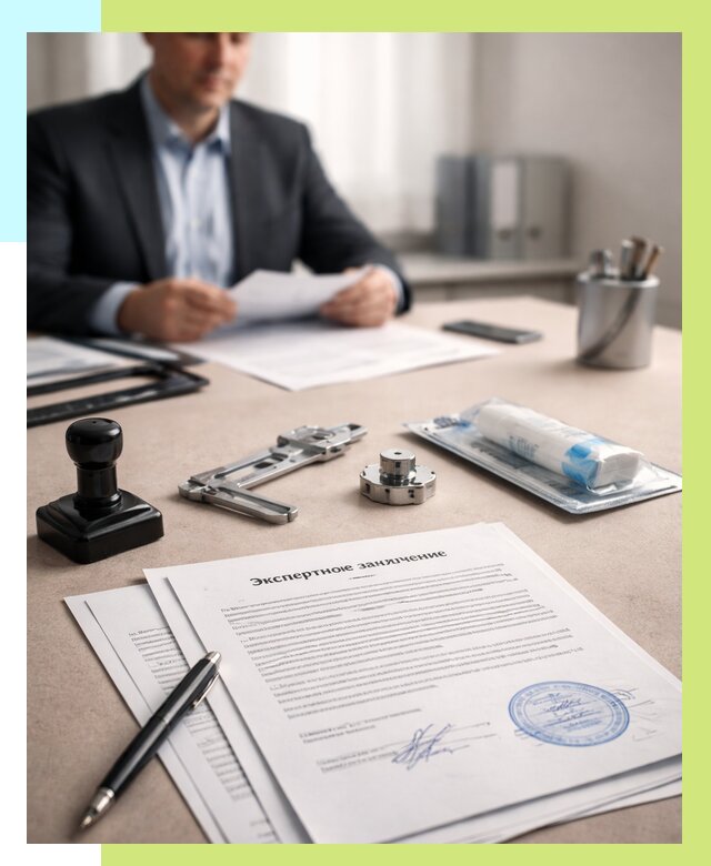 Экспертное заключение на продукцию в Добрянке от 8587 р. | Алешин-Дбр