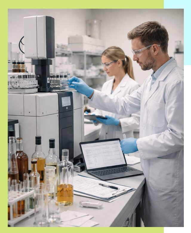 Выдача заключения о спиртосодержании продукции в Добрянке