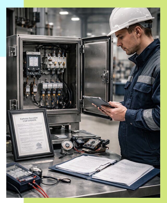 Сертификат взрывозащиты в Добрянке от 45459 р. | Алешин-Дбр