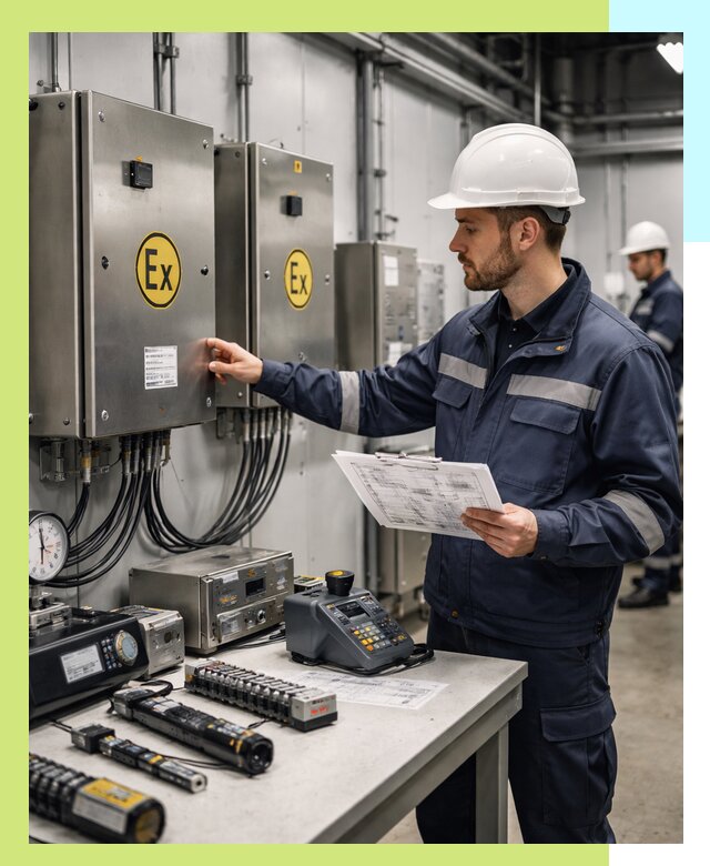 Сертификат взрывозащиты промышленного оборудования в Добрянке