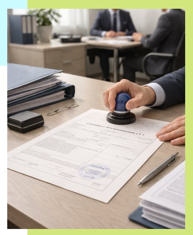 Сертификат происхождения СТ 1 в Добрянке от 4546 р. | Алешин-Дбр