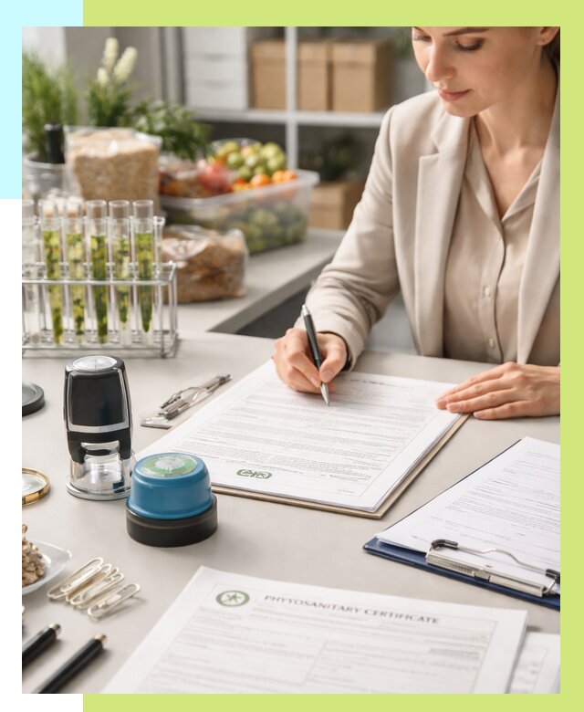 Фитосанитарный сертификат оформить в Добрянке от 4546 р. | Алешин-Дбр