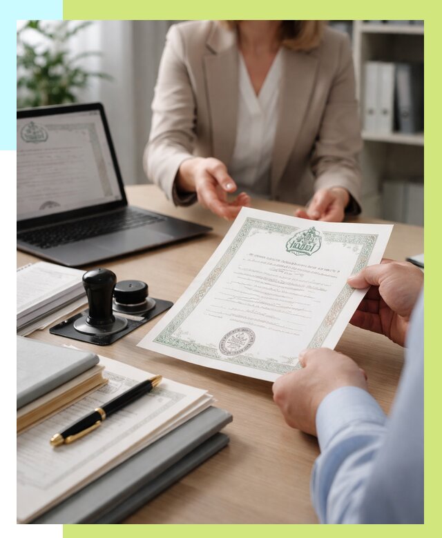 Халяль сертификат в Добрянке, получить от 15153 р. | Алешин-Дбр