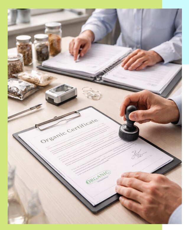 Получение органик сертификата для продукции в Добрянке