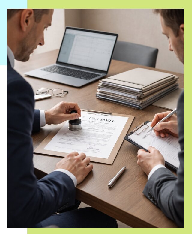 Сертификат ISO 9001 в Добрянке купить от 80816 р. | Алешин-Дбр