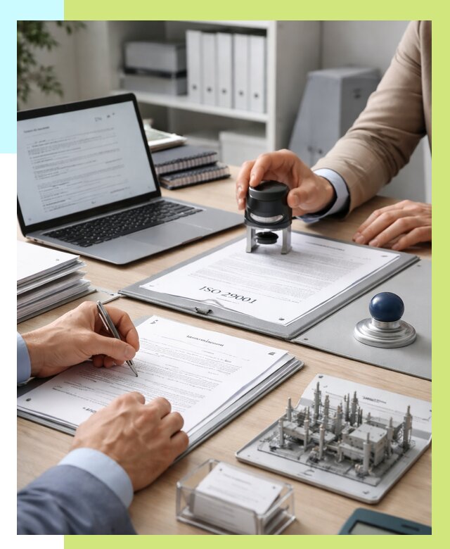 Сертификат ISO 29001 в Добрянке под ключ от 75765 р. | Алешин-Дбр