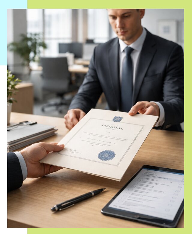 Сертификат ISO 30301 в Добрянке от 35357 р. | Алешин-Дбр - под ключ