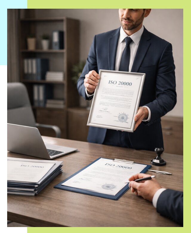 Сертификат ISO 20000 в Добрянке под ключ от 121224 р., Алешин-Дбр