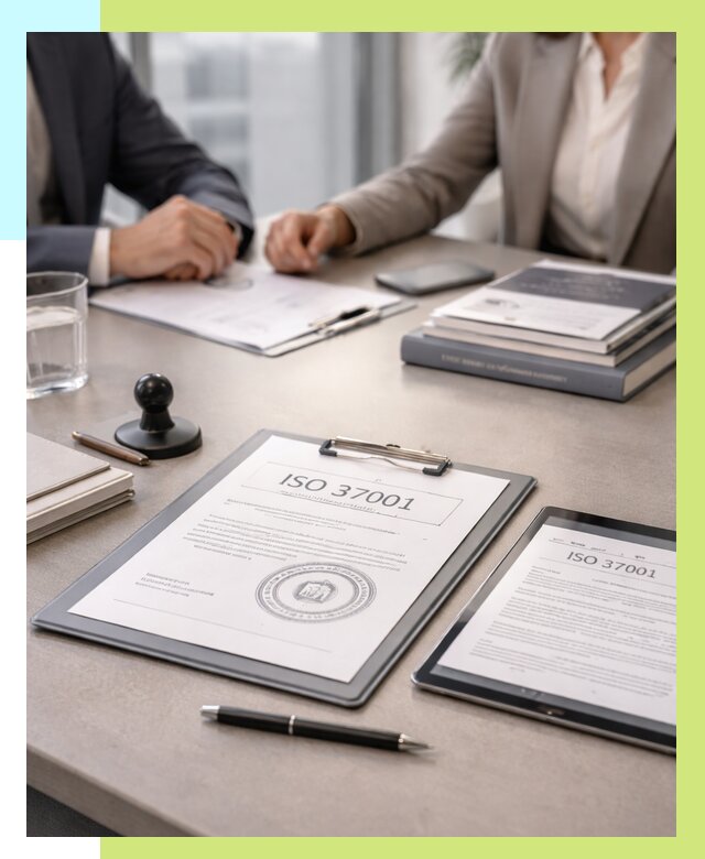 Сертификат ISO 37001 в Добрянке оформить от 121224 р. Алешин-Дбр