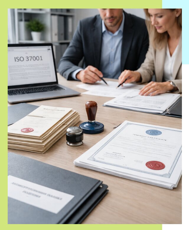 Получение сертификата ISO 37001 по системе борьбы с коррупцией в Добрянке